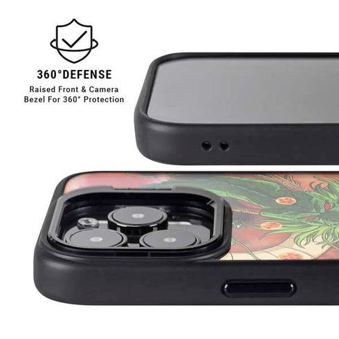 Dragon Ball Z One Wish Shenron iPhone 14 Pro Kickstand Case